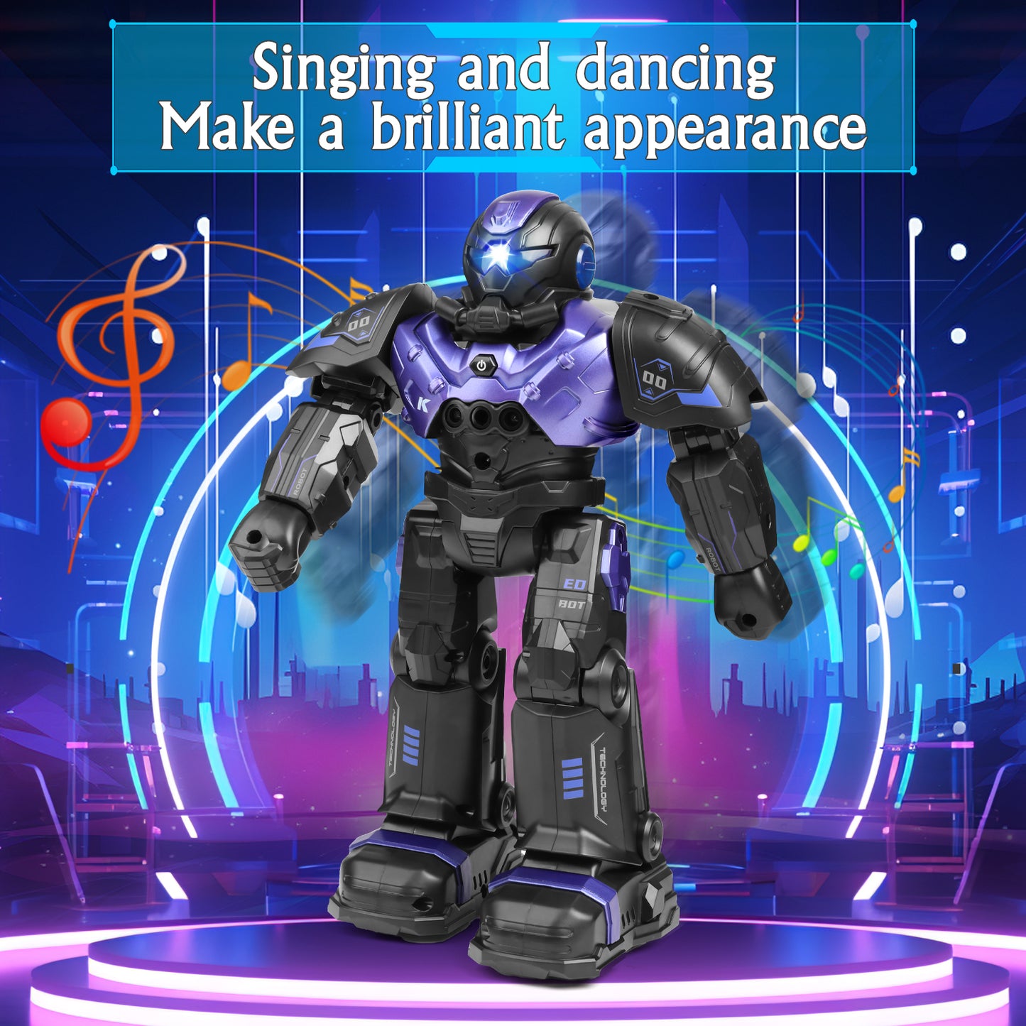RC Robot Toy for Kids, Programmable and Interactive, RC Gesture Sensing Toy, Perfect Christmas Birthday Gifts for Boys and Girls