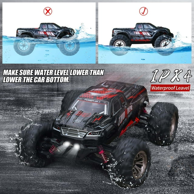 RC Cars for Adults,1:16 Scale 4WD 2.4 GHz Off Road High Speed RC Monster Truck Toy Gifts for Kid and Adults