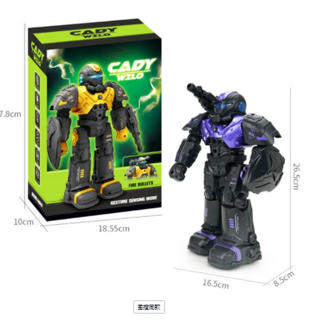 RC Robot Toy for Kids, Programmable and Interactive, RC Gesture Sensing Toy, Perfect Christmas Birthday Gifts for Boys and Girls