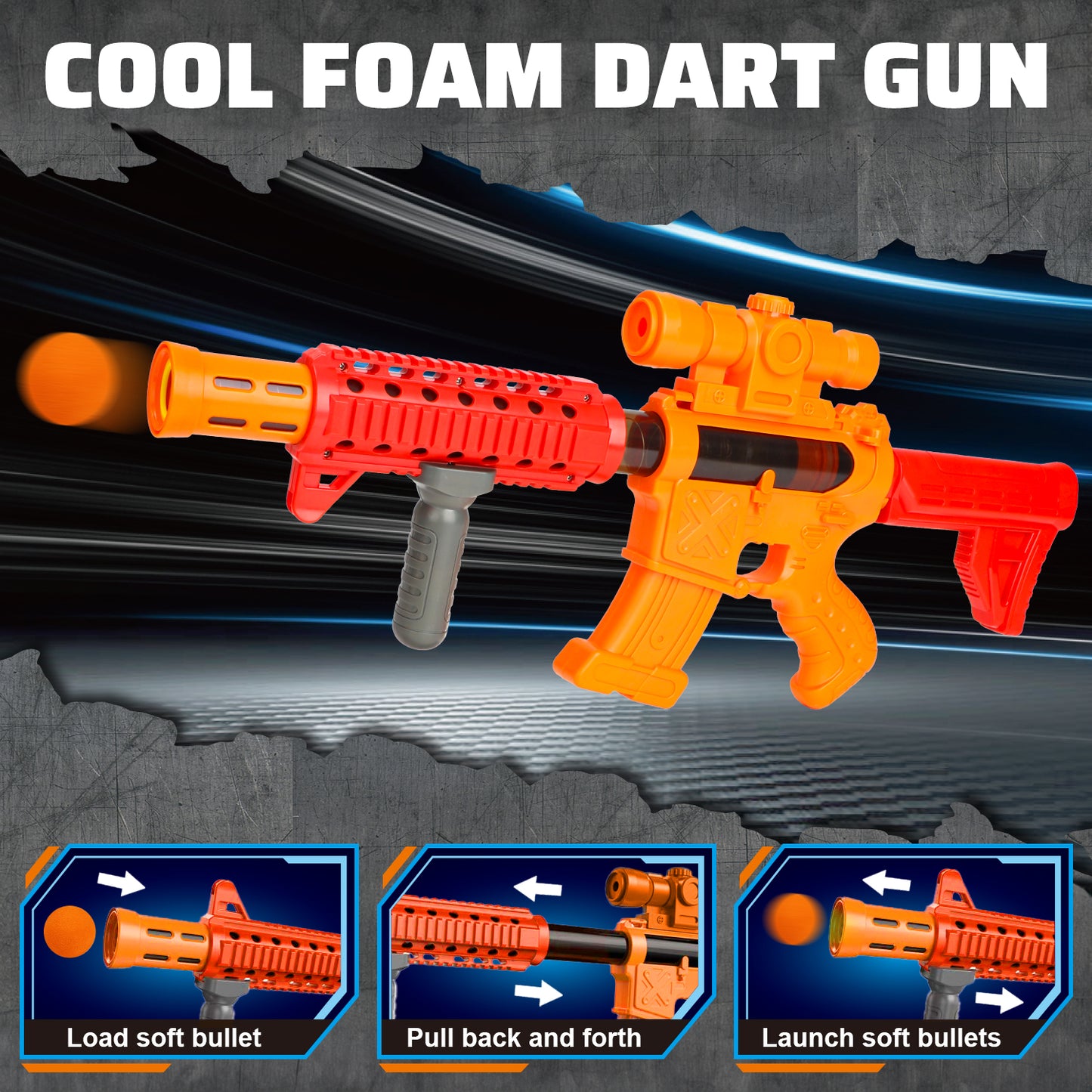 Shooting Target Toys for Boys, Air-popper Automatic Rebound Shooting Games for Kids 5 6 7 8+, Outdoor&Indoor Toys Birthday Christmas Gifts for 5-7 6 8 9 10+