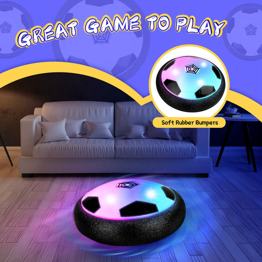 Hover Soccer Ball Toys with Foam Bumpers Christmas Birthday Gifts for 3 4 5 6 7 8+ Year Old