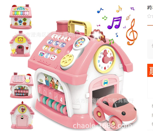 Huge Wave Montessori Sensory Toys for Toddlers 1-3, Baby Learning Toys for 0 6 9 12 18 Months, Early Learning Educational Gifts 1 Year Old Boy Girl Pink